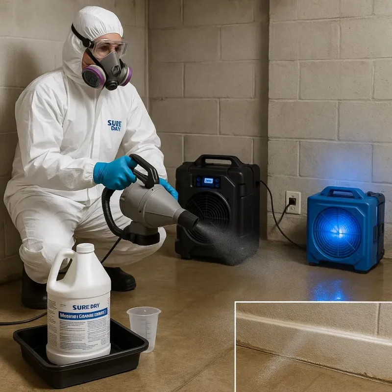 Sanitization and Odor Removal process in Loxahatchee Groves, FL